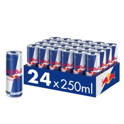 Red Bull Energy Drink - Pallet of 24 Cans Drinks, Disposable (24 x 250 ml)